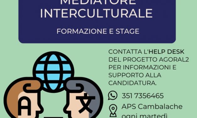 Mediatori interculturali: formazione e stage