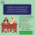 Corso elementi di lingua italiana e social placement