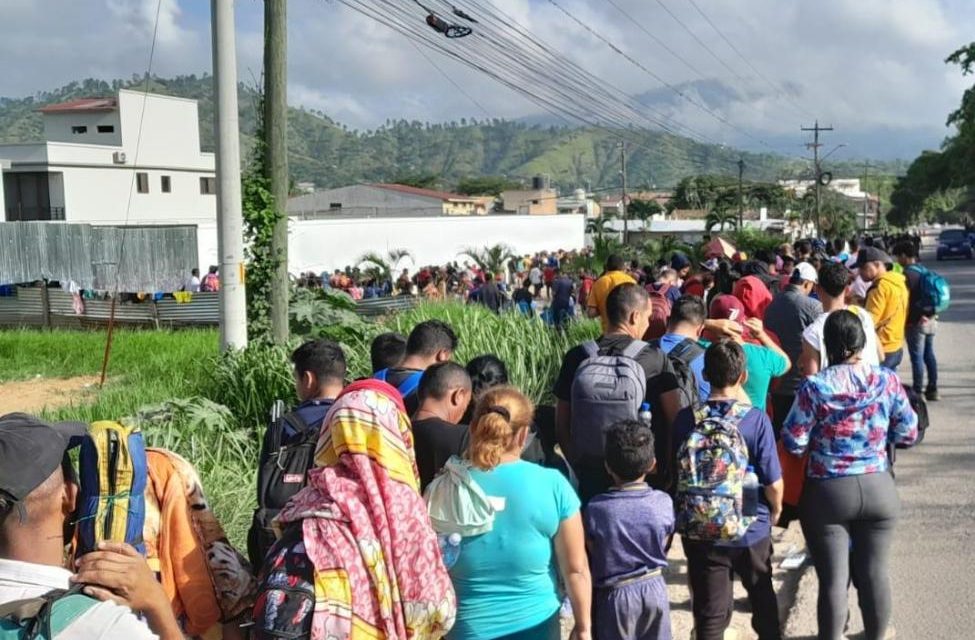 America Centrale e Messico: ondata migratoria senza precedenti. L’Oim lancia un appello