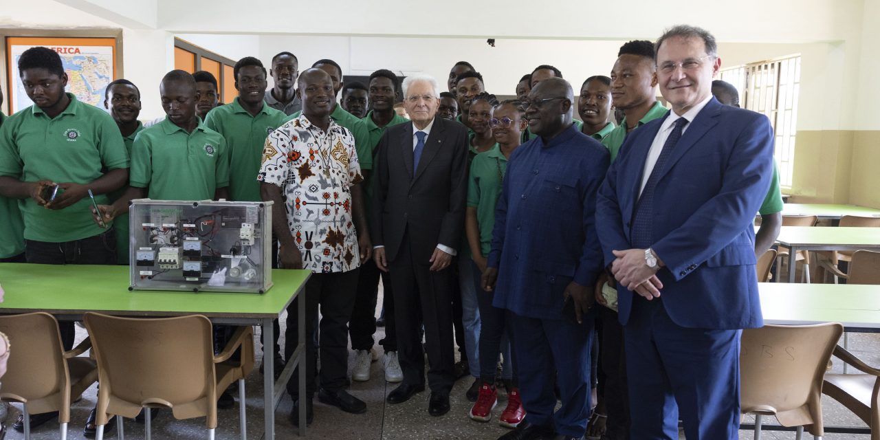 Mattarella in Costa d’Avorio e Ghana: la formazione per i giovani