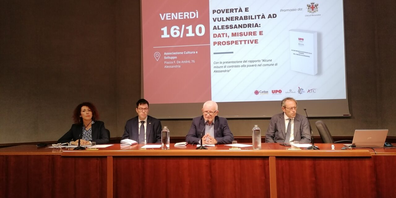 Povertà ad Alessandria, si punta su prese in carico condivise